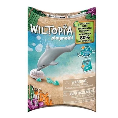 Immagine di PLAYMOBIL Playmobil - wiltopia "il piccolo delfino" 71068