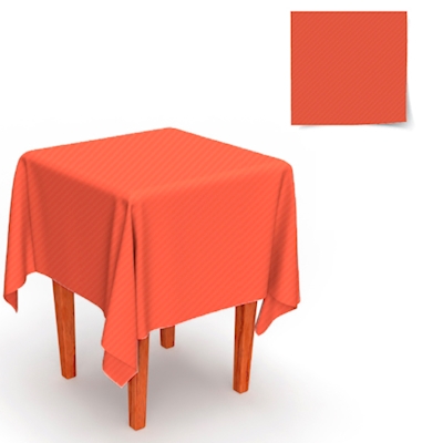 Immagine di Coprimacchia Airlaid in carta a secco MCR 100x100 Dry colore arancio 100 pezzi