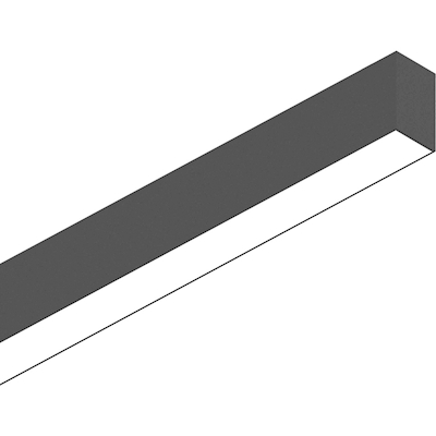 Immagine di Lampada a sospensione IDEAL LUX FLUO BI-EMISSION cm 120 27W 4000°K colore nero