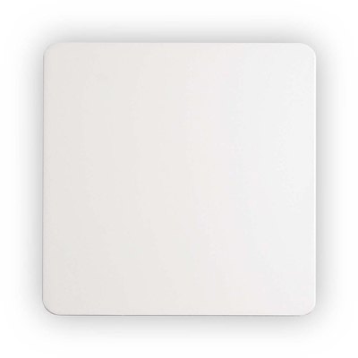 Immagine di Lampada a parete IDEAL LUX COVER AP D15 SQUARE colore bianco IP20