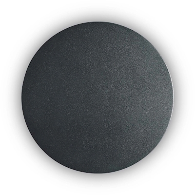 Immagine di Lampada a parete IDEAL LUX COVER AP D15 ROUND colore nero IP20