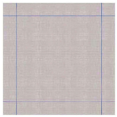 Immagine di Coprimacchia in carta a secco airlaid ROIAL CANOVACCIO 100x100 colore blu 100 pezzi