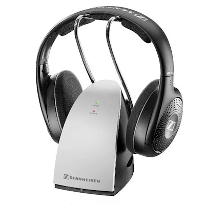 Immagine di Cuffie senza filo SENNHEISER RS120W Cuffia Wireless per TV con convertitore DAC RS120IISEC