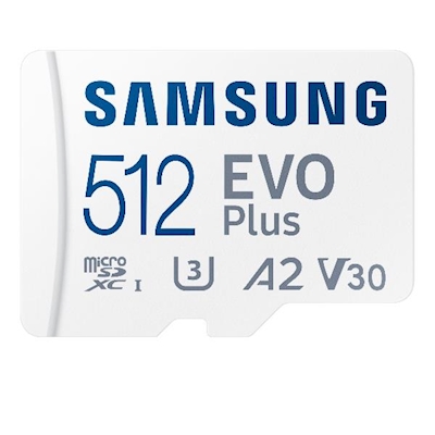 Immagine di Memory Card micro sd xc 512GB SAMSUNG MB-MC512KA/EU