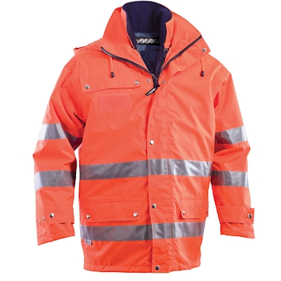 Immagine di Parka P&P LOYAL WINTER triplo uso ad alta visibilità colore arancio taglia L