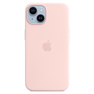 Immagine di Cover silicone rosa APPLE iPhone 14 Plus Silicone Case with MagSafe - Chalk MPT73ZM/A