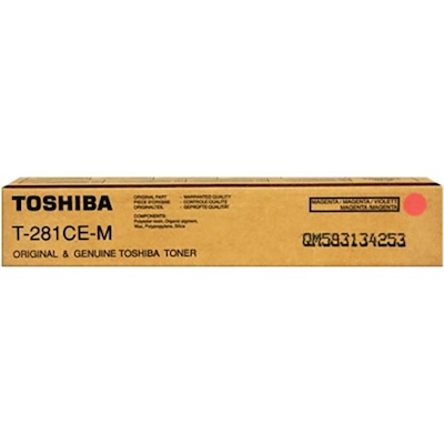 Immagine di Toner Laser TOSHIBA T-281CE-EM 6AK00000047 magenta 10000 copie