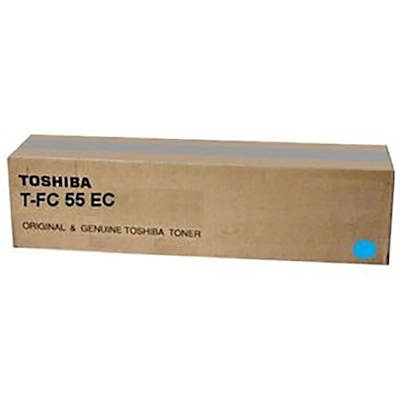 Immagine di Toner Laser TOSHIBA T-FC55E-C 6AG00002318 ciano 26500 copie
