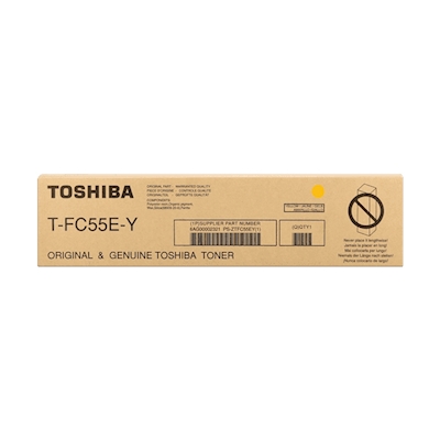 Immagine di Toner Laser TOSHIBA T-FC55E-Y 6AG00002321 giallo 26500 copie