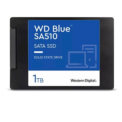 Immagine di Ssd interni 1000.00000 sata iii WESTERN DIGITAL SSD WD BLUE 1TB 2.5 SATA 3DNAND WDS100T3B0A