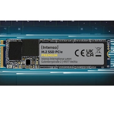 Immagine di Ssd interni 500.00000 m.2 pcie 3.0x4 INTENSO M.2 SSD PCIE PREMIUM 500 GB.GEN 3X4 3835450