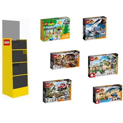 Immagine di Costruzioni LEGO Display - Jurassic World Dominion 6420130