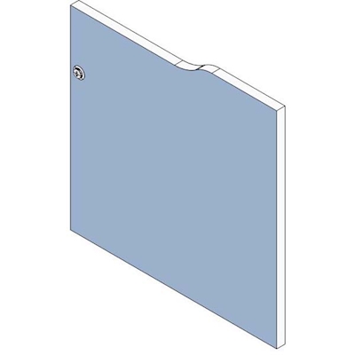 Immagine di Anta serratura con chiave fin.azzurro