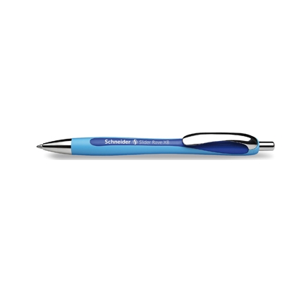 Immagine di Penna ink gel a scatto colore blu SCHNEIDER SLIDER RAVE XB punta extra broad mm 1,4