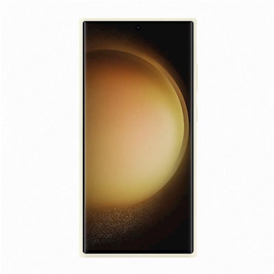 Immagine di Cover silicone Crema SAMSUNG SAMSUNG COVER IN SILICONE PER GALAXY S23 ULTRA CRE EF-PS918TUEGWW