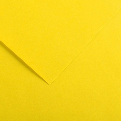 Immagine di Cartoncino canson colorline cm 50x70 g220 giallo canarino risma da 25 fogli
