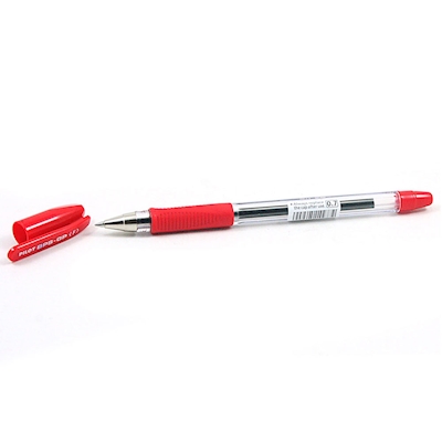 Immagine di Penna a sfera colore rosso PILOT BPS-GP-F punta fine mm 0,7