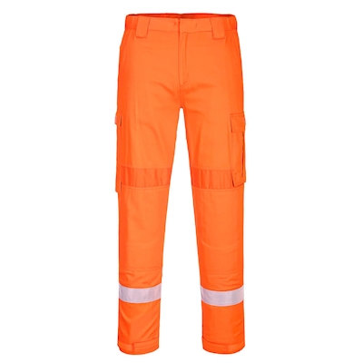 Immagine di Bizflame plus pantaloni leggeri PORTWEST FR401 colore arancione taglia L