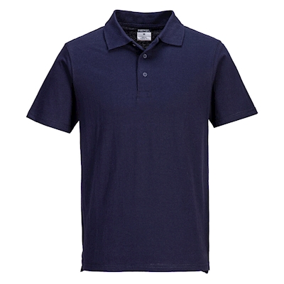 Immagine di Polo in jersey leggera (confezione da 48 pezzi) PORTWEST L210 colore blu navy taglia L