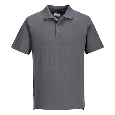 Immagine di Polo in jersey leggera (confezione da 48 pezzi) PORTWEST L210 colore Zoom Grey taglia XL