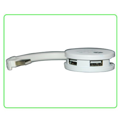Immagine di Hub USB 2.0 - 4 porte - bianco