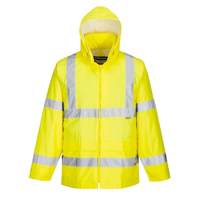 Immagine di Giacca impermeabile alta visibilità PORTWEST H440 colore giallo taglia XXXXXXL