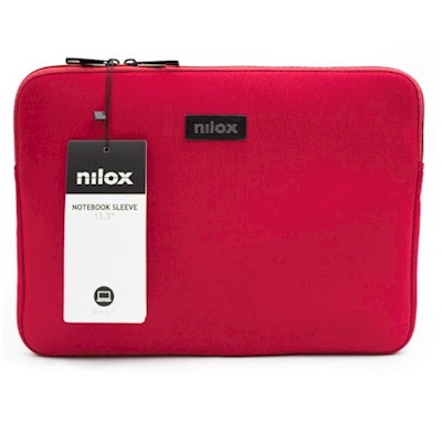 Immagine di Notebook da 13.3 neoprene Rosso NILOX CUSTODIA SLEEVE NOTEBOOK 13.3'' - ROSSA NXF1304
