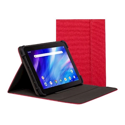 Immagine di Cover poliestere rosso NILOX Custodia universale per tablet da 9.7" a 10.5" - R NXFB002