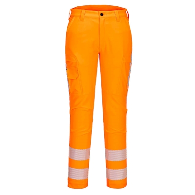 Immagine di Rws hi-vis stretch work trousers PORTWEST R440 colore arancione taglia 46E