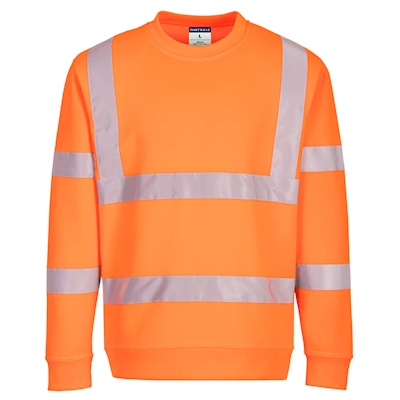 Immagine di Felpa eco hi-vis PORTWEST EC13 colore arancione taglia M