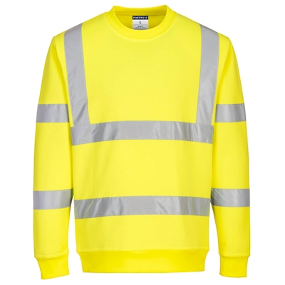 Immagine di Felpa eco hi-vis PORTWEST EC13 colore giallo taglia XXXL