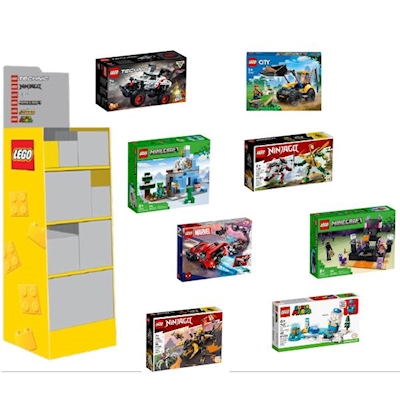 Immagine di Costruzioni LEGO DISPLAY BOY - STANDARD - MULTIPREZZO 6449497