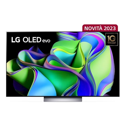 Immagine di Tv 65" 4K (3840x2160) LG ELECTRONICS OLED evo, Serie C3, 4K, Î±9 Gen6, Dolby Vision, 20 OLED65C34LA.
