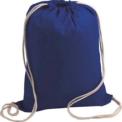 Immagine di Sacca in cotone 130g Bolsa colore blu royal 1000+