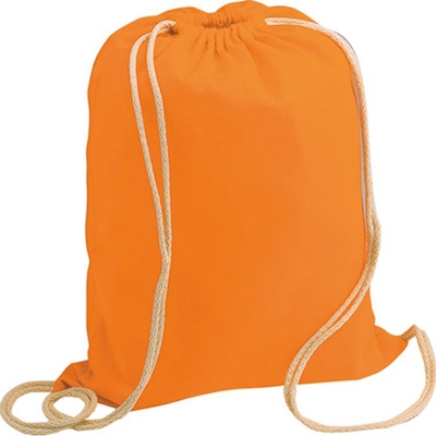Immagine di Sacca in cotone 130g Bolsa colore arancione 1000+