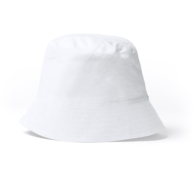 Immagine di Cappellino Miramare in cotone colore bianco 500+