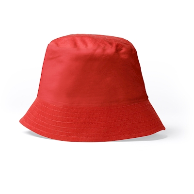 Immagine di Cappellino Miramare in cotone colore rosso 500+