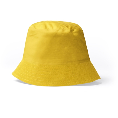 Immagine di Cappellino Miramare in cotone colore giallo 1000+