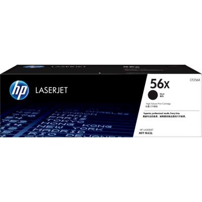 Immagine di Toner Laser HP 56X CF256X nero 13700 copie