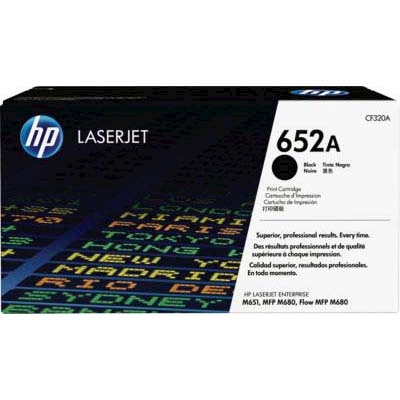 Immagine di Toner Laser HP 652A CF320A nero 11000 copie