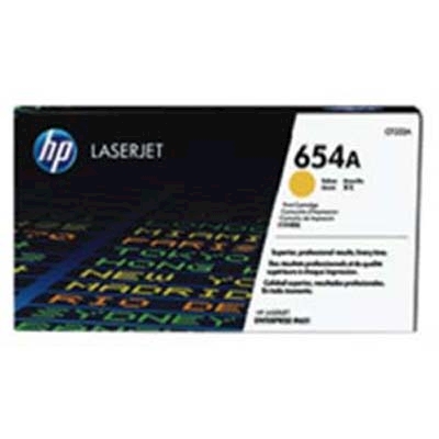Immagine di Toner Laser HP 654A CF332A giallo 15000 copie