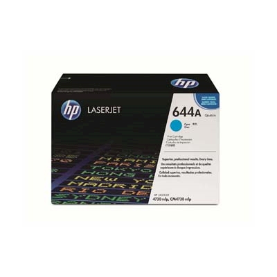 Immagine di Toner Laser HP 644A Q6461A ciano 12000 copie