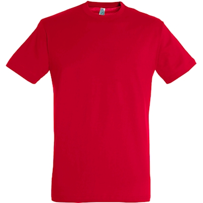 Immagine di T-shirt manica corta girocollo SOL'S REGENT colore rosso taglia L