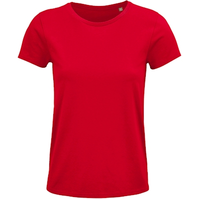 Immagine di T-Shirt manica corta SOL'S CRUSADER DONNA colore rosso taglia L