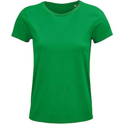 Immagine di T-Shirt manica corta SOL'S CRUSADER DONNA colore verde taglia L
