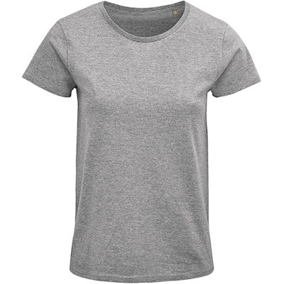 Immagine di T-Shirt manica corta SOL'S CRUSADER DONNA colore grigio medio melange taglia XXXL
