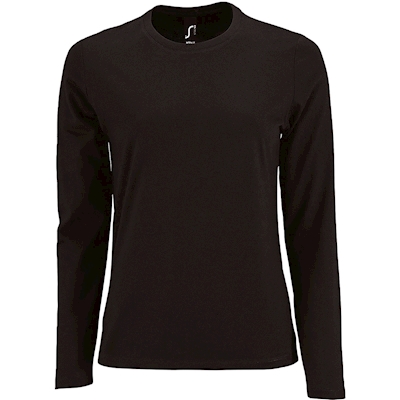 Immagine di T-Shirt manica lunga SOL'S IMPERIAL LSL DONNA colore nero taglia S