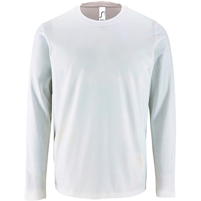 Immagine di T-Shirt manica lunga SOL'S IMPERIAL LSL UOMO colore bianco taglia XS