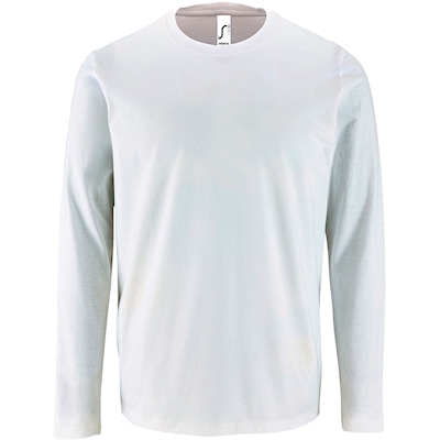Immagine di T-Shirt manica lunga SOL'S IMPERIAL LSL UOMO colore bianco taglia XXXXL