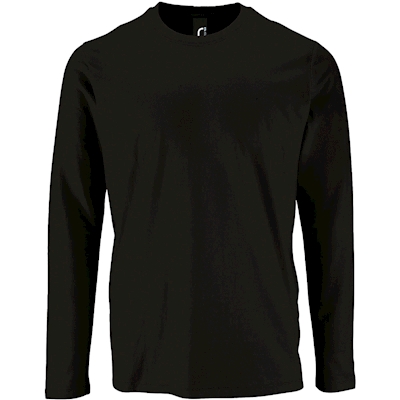 Immagine di T-Shirt manica lunga SOL'S IMPERIAL LSL UOMO colore nero taglia M